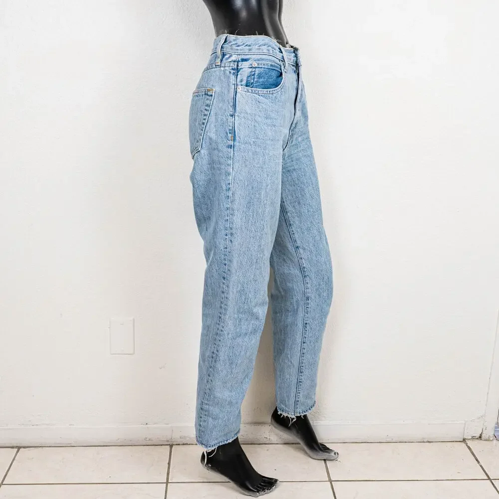 SLVRLAKE London High Rise Straight leg jeans old habits die hard 26